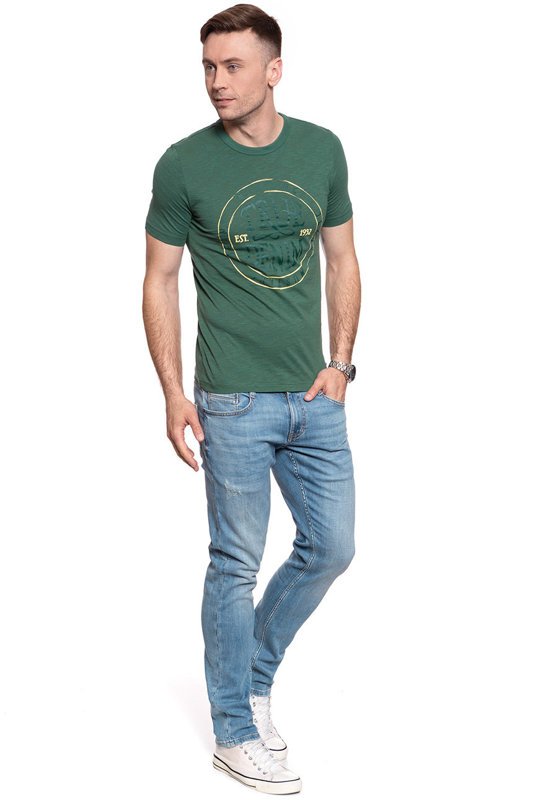 MUSTANG T SHIRT Alex C Print 1009497 6430