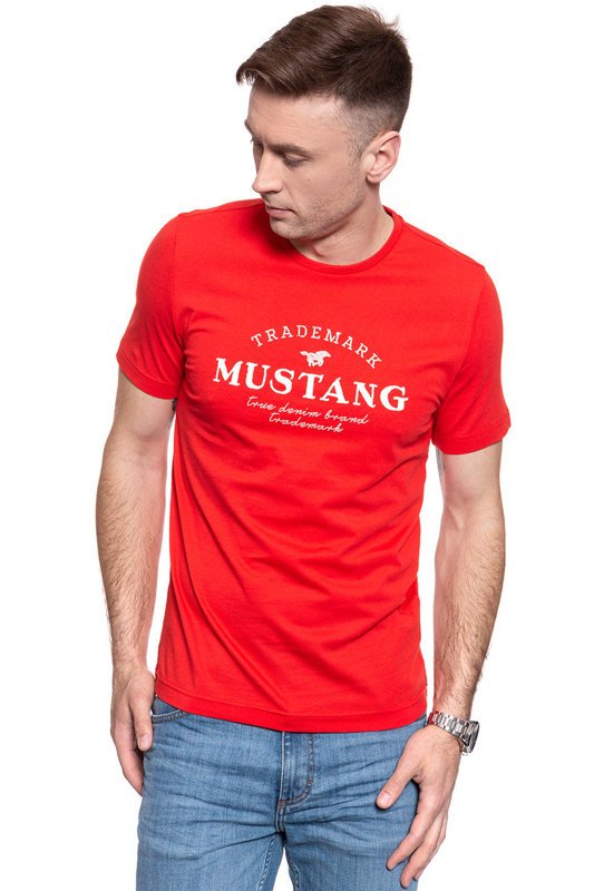 MUSTANG T SHIRT Alex C Print 1009500 7130