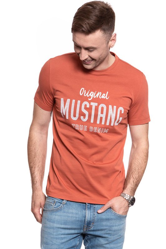 MUSTANG T SHIRT Alex C Print 1009519 7103