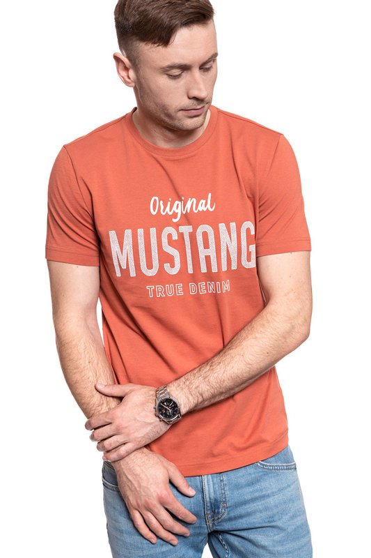 MUSTANG T SHIRT Alex C Print 1009519 7103