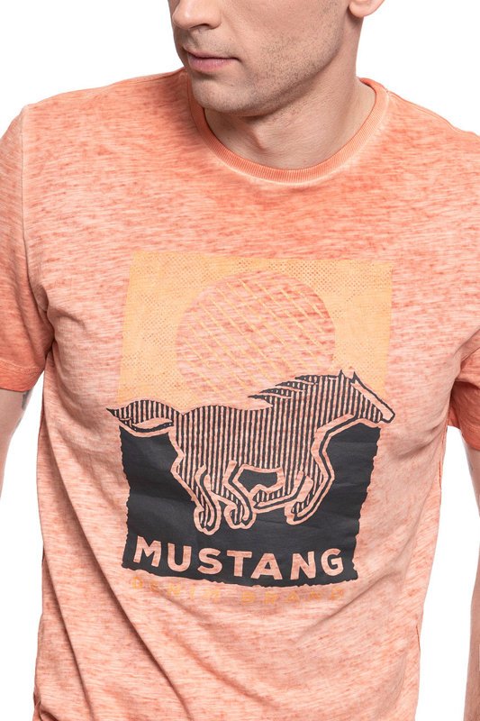 MUSTANG T SHIRT Alex C Print 1009524 7103