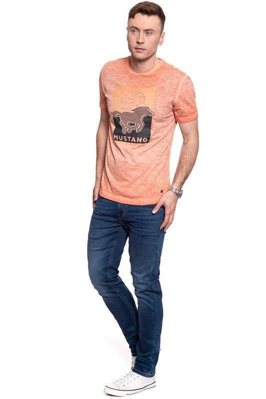 MUSTANG T SHIRT Alex C Print 1009524 7103