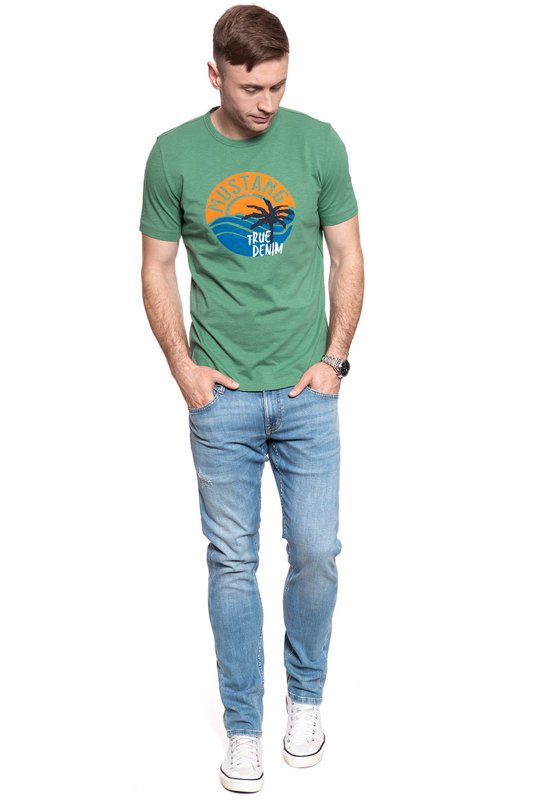 MUSTANG T SHIRT Alex C Print 1009534 6398