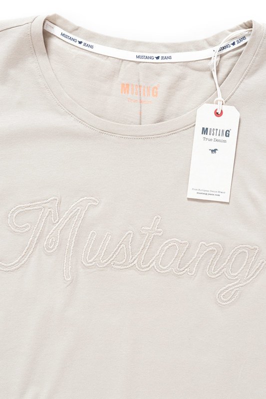 MUSTANG T SHIRT DAMSKI Alexia C Embro Dove 1009060 4025