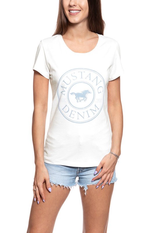 MUSTANG T SHIRT DAMSKI Alexia C Print 1009056 2020