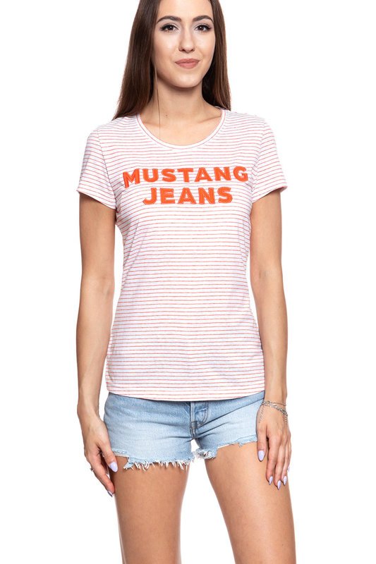 MUSTANG T SHIRT DAMSKI Alexia C Print 1009881 11811