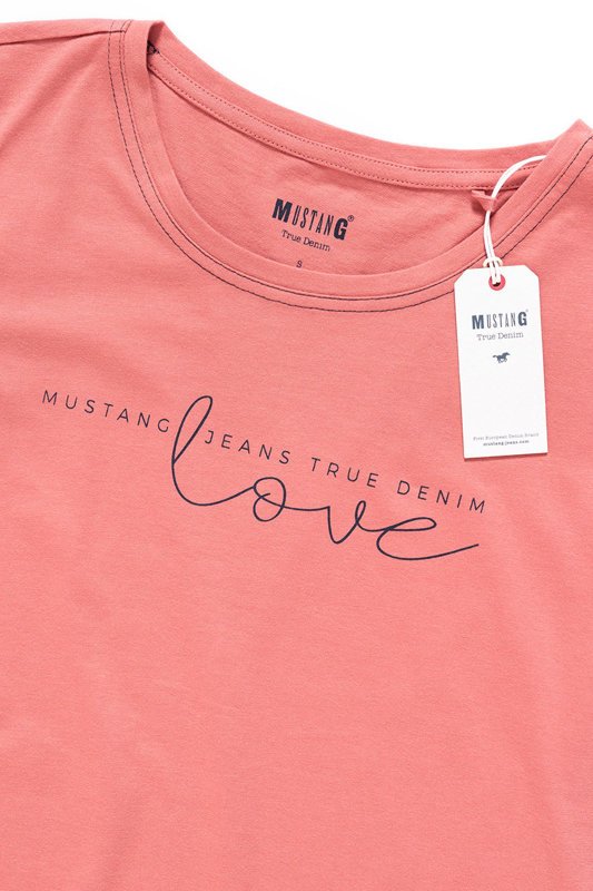 MUSTANG T SHIRT DAMSKI Alina C Print Canyon Rose 1008932 8187