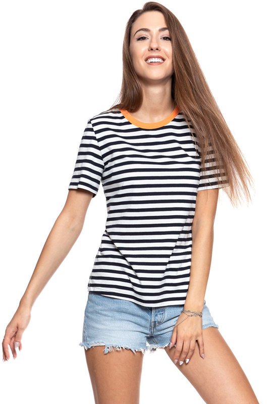 MUSTANG T SHIRT DAMSKI Alina C Striped 1009241 11592