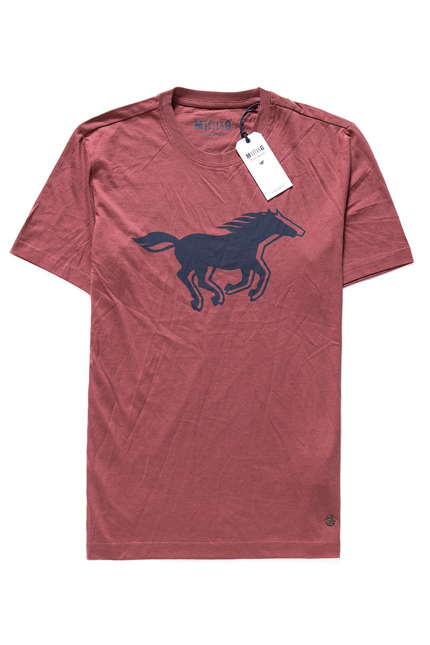 MUSTANG T SHIRT Horse Tee NOCTURNE 1008304 8264