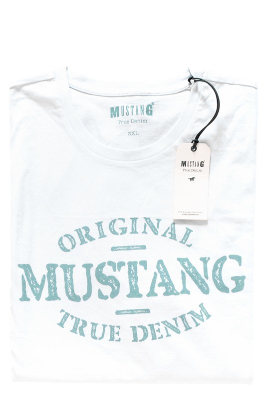 MUSTANG T SHIRT Printed Tee general White 1008306 2045