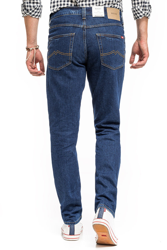 MUSTANG TRAMPER TAPERED MĘSKIE SPODNIE JEANSOWE JEANSY DENIM BLUE 1014044 5000 980