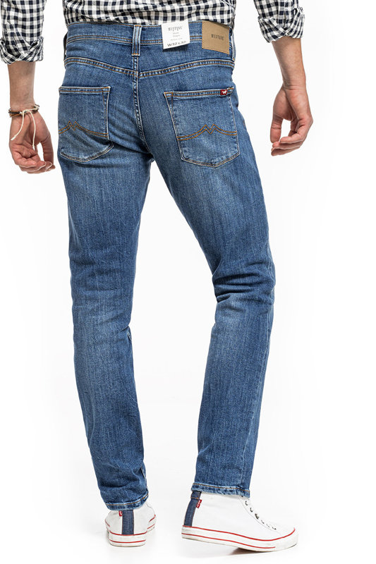 MUSTANG VEGAS MĘSKIE SPODNIE JEANSOWE DENIM BLUE 1014037 5000 583