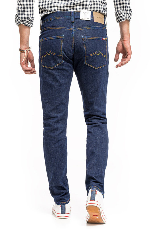 MUSTANG VEGAS MĘSKIE SPODNIE JEANSOWE DENIM BLUE 1014038 5000 940