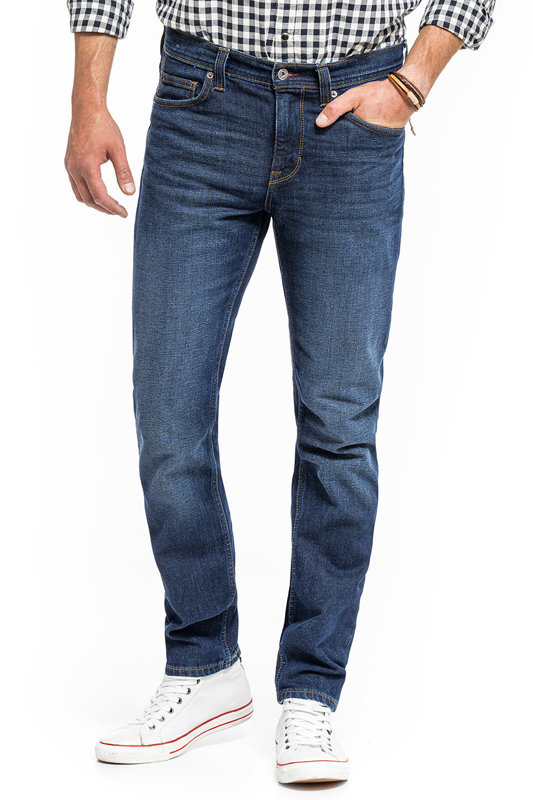 MUSTANG VEGAS MĘSKIE SPODNIE JEANSOWE DENIM BLUE 1014039 5000 982