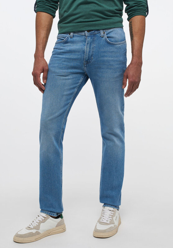 MUSTANG VEGAS MĘSKIE SPODNIE JEANSOWE JEANSY DENIM BLUE 1013643 5000 413