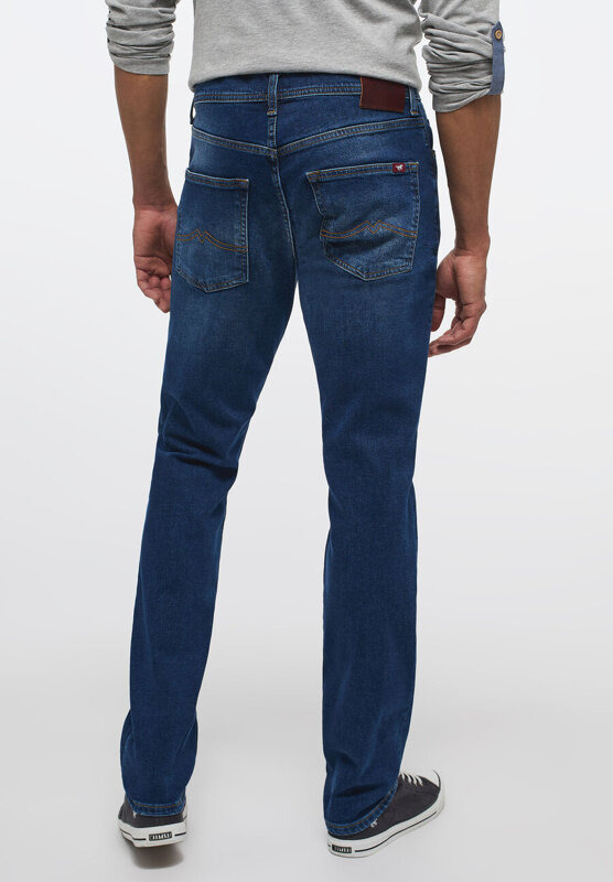 MUSTANG VEGAS MĘSKIE SPODNIE JEANSOWE JEANSY DENIM BLUE 1013643 5000 883