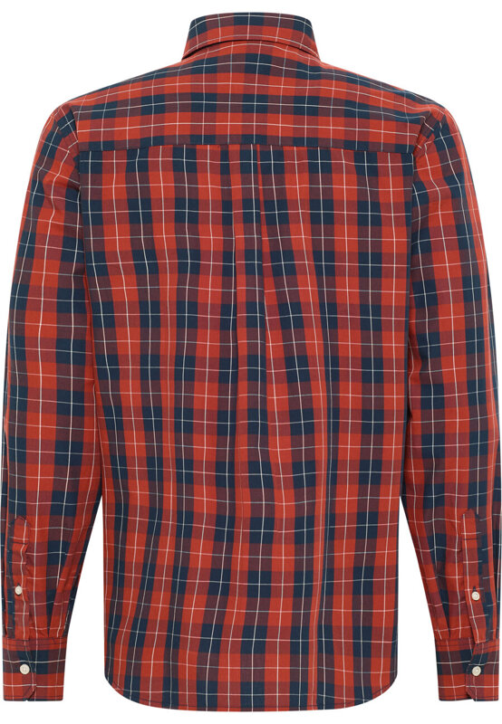 Męska Koszula MUSTANG Clemens gingham SH Medium Check Red 1014501 12516