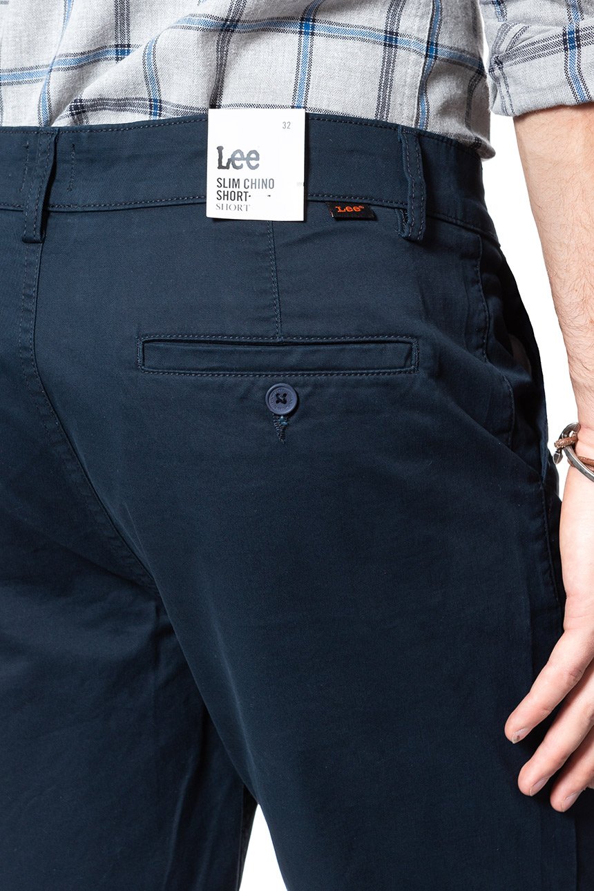 SPODENKI LEE SLIM CHINO SHORT DARK NAVY L73HLA21