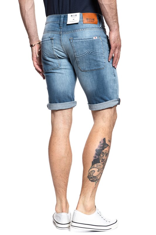 SPODENKI MĘSKIE MUSTANG 5 Pocket Short DENIM BLUE 1007108 5000 783