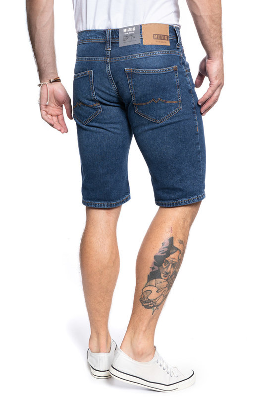 SPODENKI MĘSKIE MUSTANG Chicago Short DENIM BLUE 1005417 5000 882