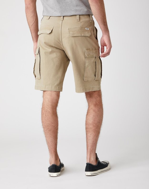 SPODENKI MĘSKIE WRANGLER CASEY CARGO SHORTS SADDLE W1C350327