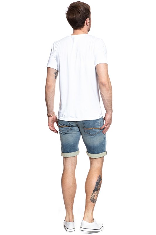 SPODENKI MUSTANG Chicago Short DENIM BLUE 1007754 5000 103