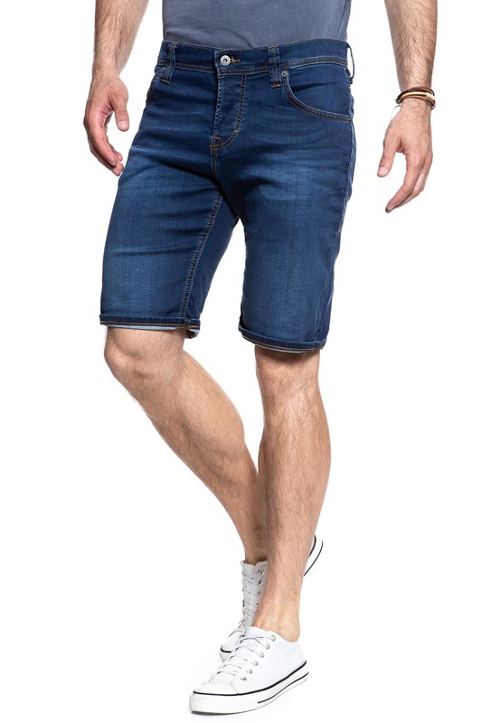 SPODENKI MUSTANG Chicago Short DENIM BLUE 1007765 5000 682