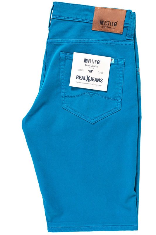 SPODENKI MUSTANG Chicago Shorts Z Mykonos Blue 1009596 5320