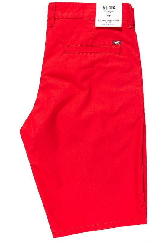 SPODENKI MUSTANG Classic Chino Short Flame Scarlet 1009613 7130