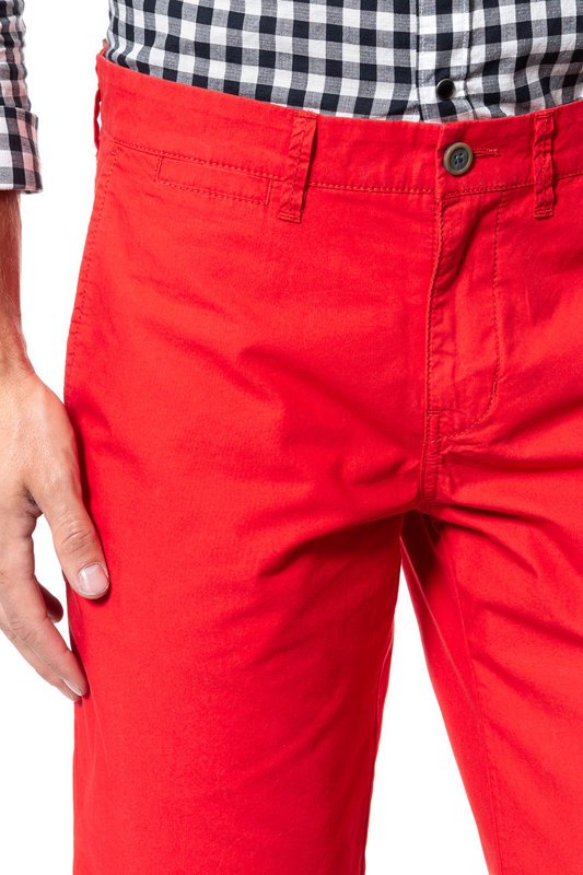 SPODENKI MUSTANG Classic Chino Short Flame Scarlet 1009613 7130