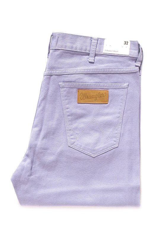 SPODENKI WRANGLER 5 POCKET SHORT HEIRLOOM LILAC W14CLV33C