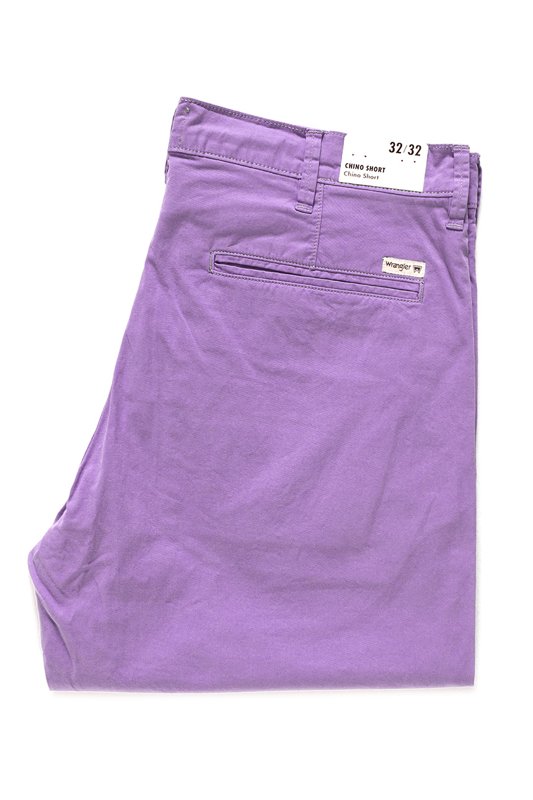 SPODENKI WRANGLER CHINO SHORT ORCHID PURPLE W14AMM25S