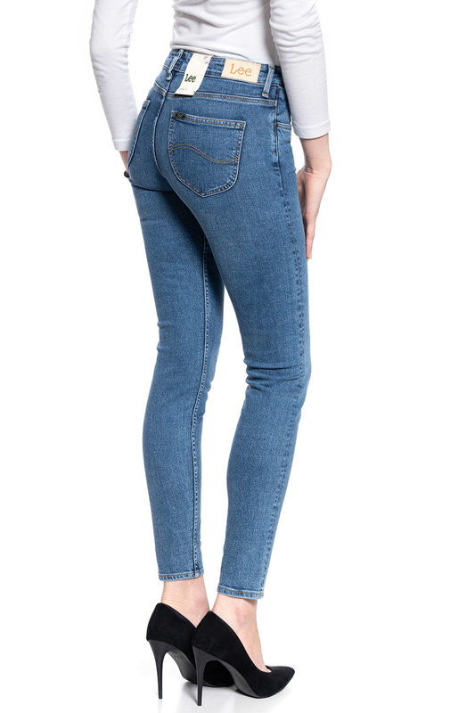 SPODNIE DAMSKIE LEE SCARLETT SELVAGE FAIR MID L526LY40