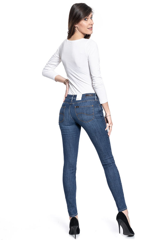 SPODNIE DAMSKIE LEE SKINNY SCARLETT DARK ABERDEEN  L526SIMX