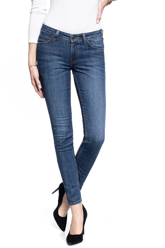 SPODNIE DAMSKIE LEE SKINNY SCARLETT DARK ABERDEEN  L526SIMX