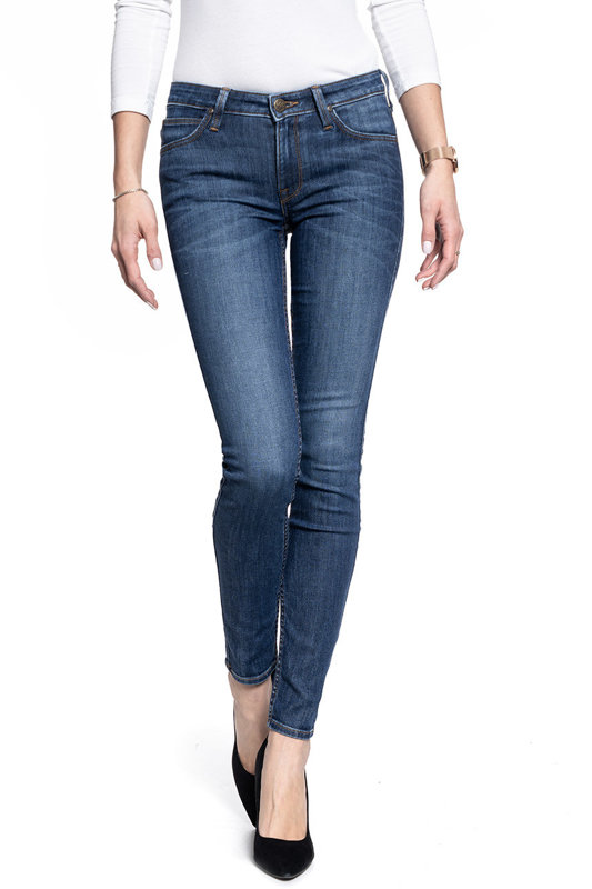 SPODNIE DAMSKIE LEE SKINNY SCARLETT DARK ABERDEEN  L526SIMX