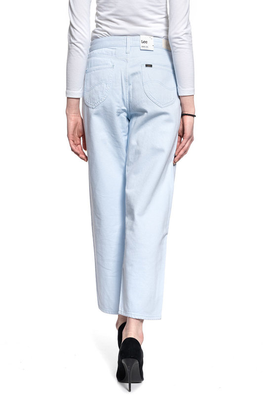 SPODNIE DAMSKIE LEE WIDE LEG ICE BLUE L30SKGMZ