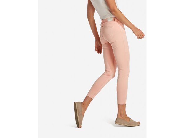 SPODNIE DAMSKIE WRANGLER SKINNY CROP PEACH W28MHL53X