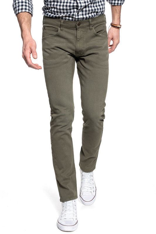 SPODNIE MĘSKIE LEE LUKE OLIVE GREEN L719EDPM