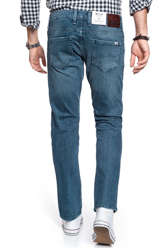 SPODNIE MĘSKIE MUSTANG CHICAGO TAPERED DENIM BLUE 1006935 5000 883