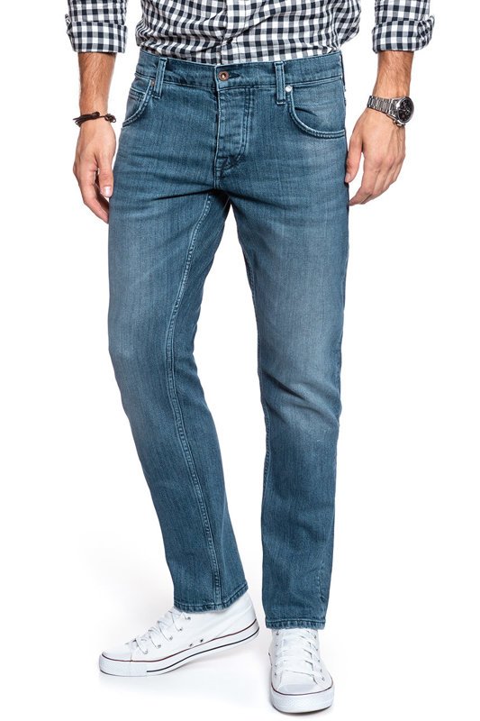 SPODNIE MĘSKIE MUSTANG CHICAGO TAPERED DENIM BLUE 1006935 5000 883