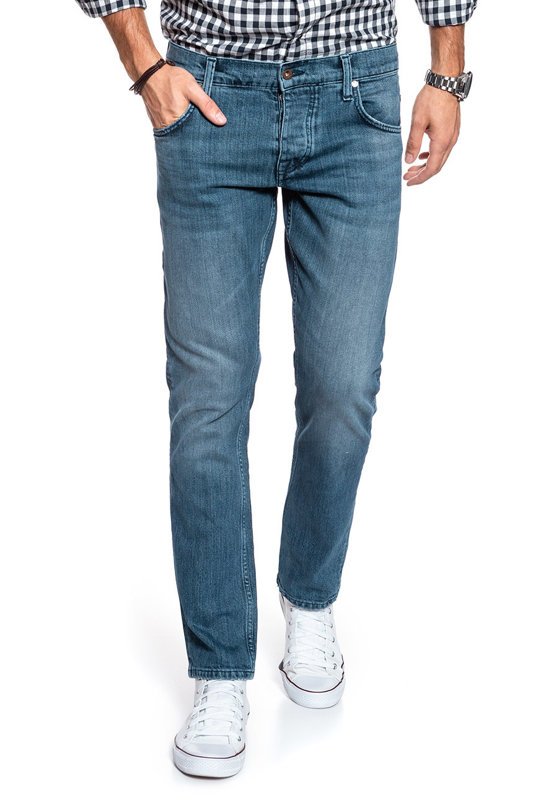 SPODNIE MĘSKIE MUSTANG CHICAGO TAPERED DENIM BLUE 1006935 5000 883