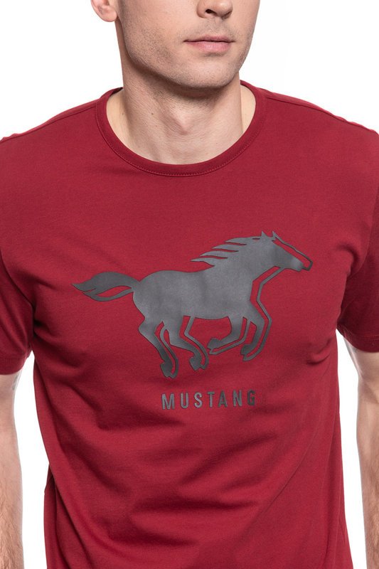 T-SHIRT MĘSKI MUSTANG PRINT TEE 1009022 7194