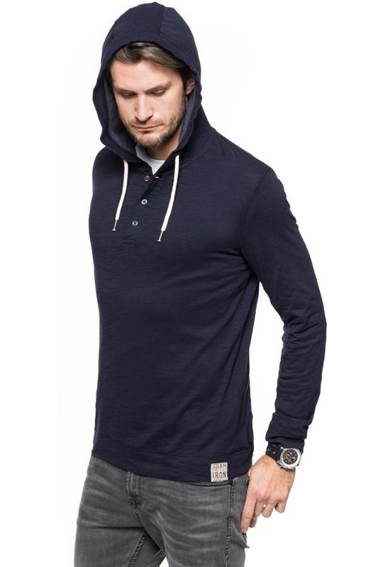 TOM TAILOR HOODED LONGSLEEVE 1032220.00.10 COL. 6800