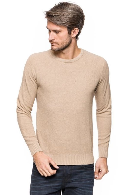 TOM TAILOR STRUCTURED CREW SWEATER 3019799.00.10 COL. 8540