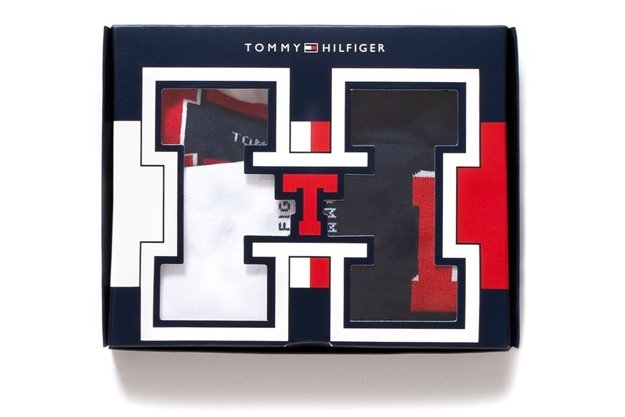 TOMMY HILFIGER Gift Box Footie Sneaker 392004001 322 039 