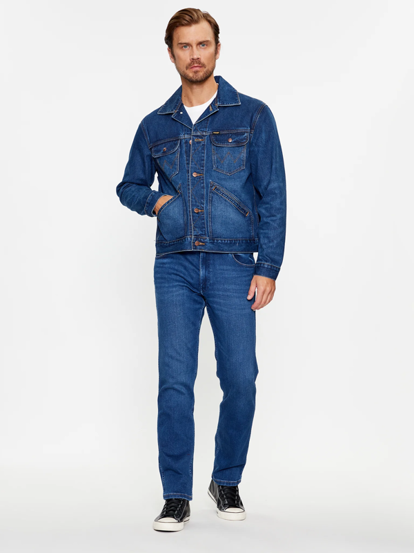 WRANGLER 124MJ FAR MĘSKA KURTKA JEANSOWA JEANS FAR AWAY 112341043