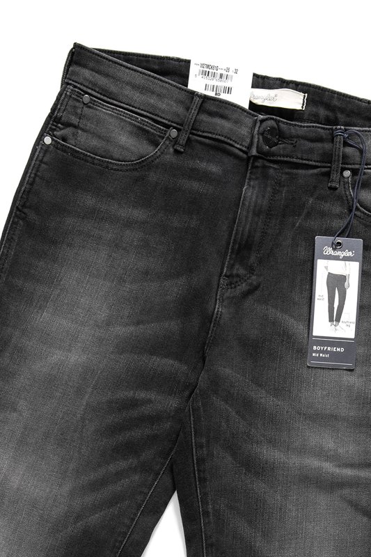 WRANGLER BOYFRIEND GREAT BLACK W27MCK81G