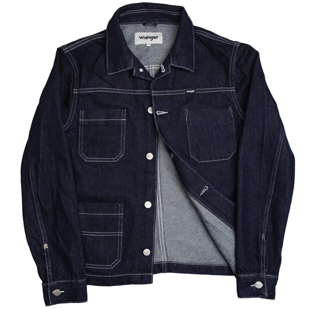 WRANGLER CARPENTER JACKET MĘSKA KURTKA JEANSOWA RAW EDGE W449RI22L