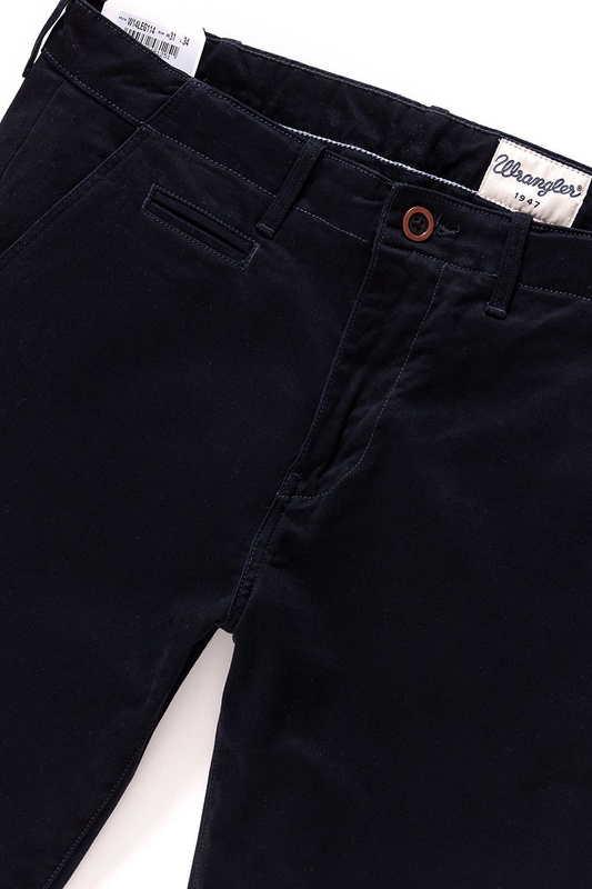 WRANGLER CHINO NAVY W14LEG114 SAMPLE